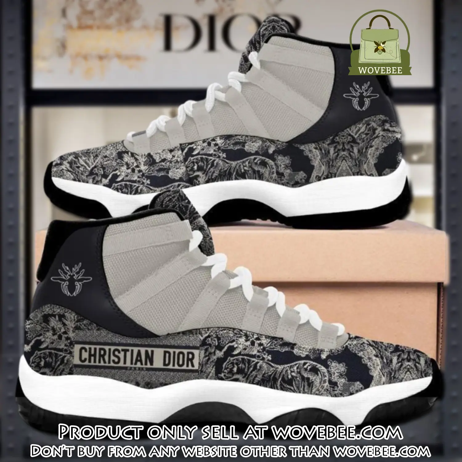 Christian dior luxury air jordan 11 shoes hot  dior sneakers gifts for men women wvb4343856